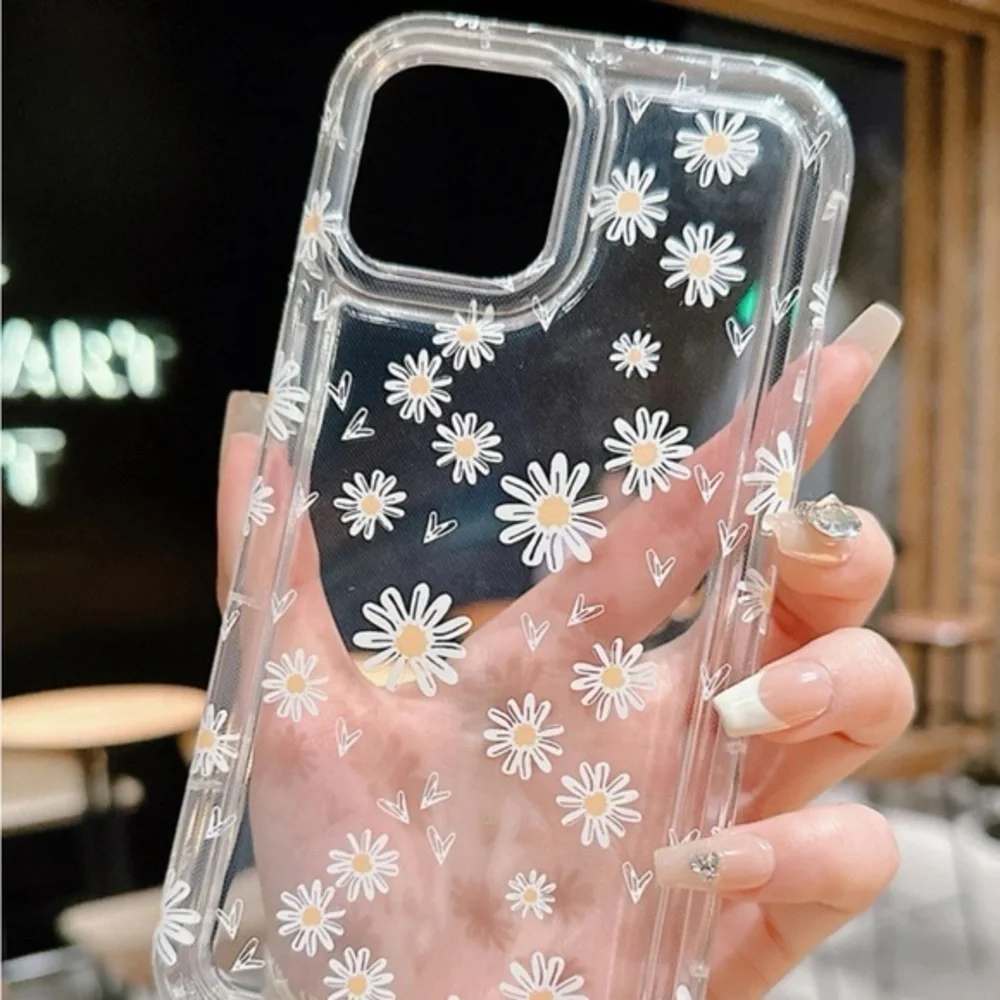 ⚠️Clearance🌟iPhone 14/Pro/Pro Max Daisy Phone Case - Picture 2 of 5